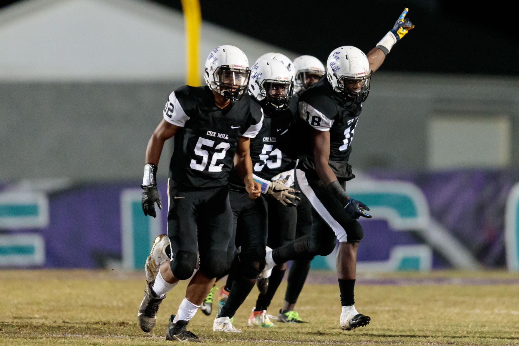 Cox Mill defeats Central Cabarrus 31-6 on Senior Night.
